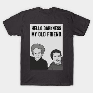 Hello Darkness My Old Friend, Simon And Garfunkel Shirt, Gift For Rock Fan